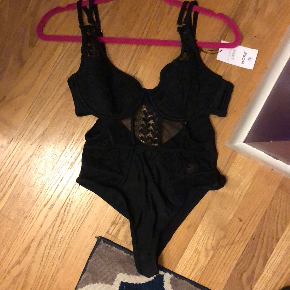 Bluebella Ionian black one-piece swimsuit 30DDD